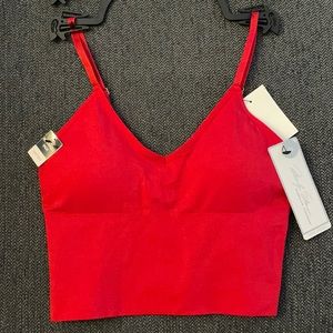 NWT  red bralette/croptop